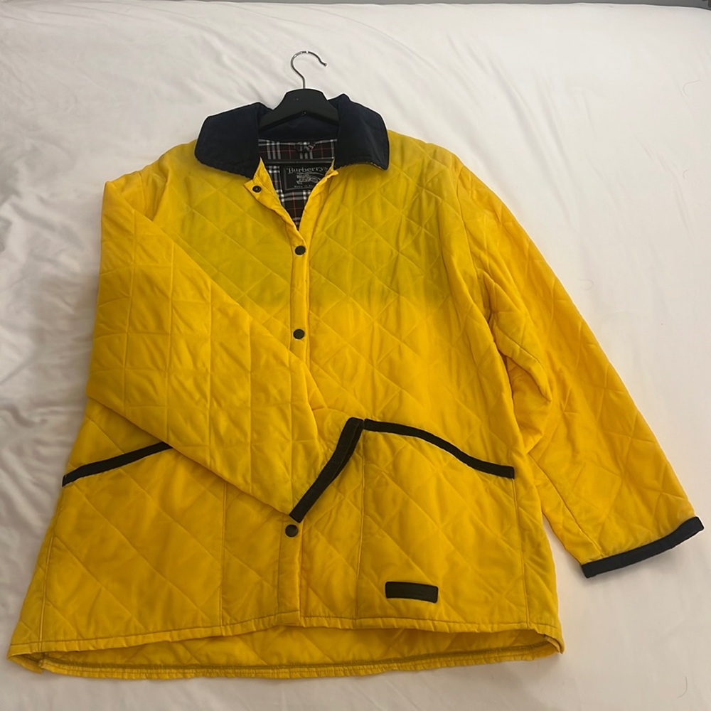 Burberry Men’s Quilted Jacket (Vintage)